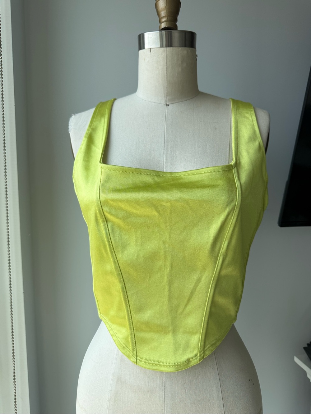 H&M Square-Neck Corset Tank